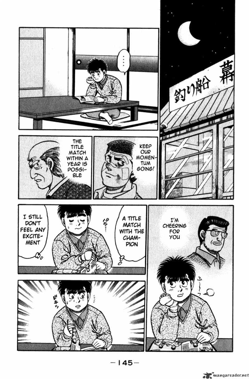 Hajime no Ippo: Fighting Spirit, Chapter 113 image 05